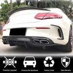 Mercedes Benz W205 C205 A205 C63 AMG 2015-2019 Rear Bumper Diffuser Carbon Fiber