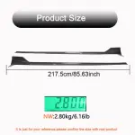 Tesla Model S 2021-2023 Front Bumper Lip Side Skirts Rear Diffuser Carbon Fiber