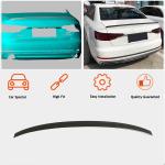 Audi A4 Sline S4 B9 B9.5 Sedan 2017-2023 Rear Trunk Spoiler Carbon Fiber