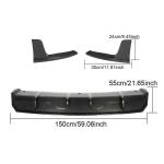 Tesla Model 3 2016-2022 Rear Bumper Diffuser Carbon Fiber