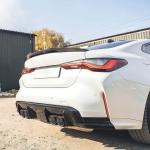 BMW 4 Series G22 Coupe, G82 M4 (2021-2025) Rear Trunk Spoiler Carbon Fiber