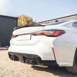 BMW 4 Series G22 Coupe, G82 M4 (2021-2025) Rear Trunk Spoiler Carbon Fiber