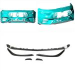 Mercedes Benz W177 V177 A45 AMG S Sedan Front Bumper Lip Carbon Fiber
