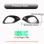 Mercedes Benz CLA45 AMG Sedan 4-Door 2020-2023 Front Bumper Vents Carbon Fiber