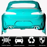 BMW X4 X4M M440i Sport Utility 2023+ Rear Trunk Spoiler Carbon Fiber