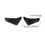 Tesla Model 3 2016-2022 Front Side Air Fender Vents Carbon Fiber