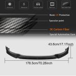 BMW X3 G01 M40i 2018-2020 Front Bumper Lip Carbon Fiber