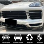 Porsche Cayenne 2018-2021 Front Bumper Lip Carbon Fiber