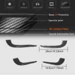 Audi RS3 8V.5 Sedan Facelift 2017-2020 Dry Carbon Fiber Front Bumper Vents 2017-2020