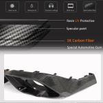 Volkswagen VW Golf 8 MK8 GTI 2021+ Rear Bumper Diffuser Carbon Fiber