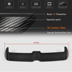 Volkswagen VW Golf 7 7.5 MK7 MK7.5 Standard R-Line 2014-2019 Rear Roof Spoiler Carbon Fiber