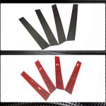 Porsche Panamera 971 2017-2021 Door Window B Pillar Cover Trims 4pcs/set Carbon Fiber