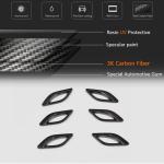 Maserati Quattroporte QP M156 2013-2015 Side Air Fender Trims Carbon Fiber