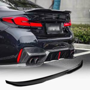 BMW 5 Series G30 G38 2017-2023 Rear Trunk Spoiler Dry Carbon Fiber