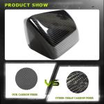 Ford Mustang Shelby GT500 Add-on Mirror Covers Mirror Covers Pair Prepreg Dry Carbon Fiber