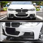 BMW 3 Series F30 M Sport 2012-2018 Front Bumper Lip Carbon Fiber/FRP/ABS