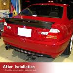 BMW E46 Sedan Carbon Fiber Rear Trunk Spoiler 1999-2006