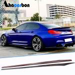 BMW 6 Series F06 640i 650i M Sport Gran Coupe 2013-2018 Side Skirts Carbon Fiber