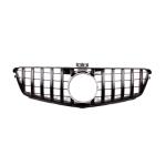 Mercedes Benz C-Class W204 C250 C300 C350 2008-2014 Glossy Black ABS Front Grille