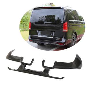 Mercedes Benz W447 Vito 2016-2019 Rear Bumper Diffuser Carbon Fiber