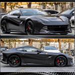 Ferrari F12 Berlinetta 2012-2014 Carbon Fiber Side Skirts Door Rocker Panels Extension Lip