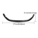 Maserati GranTurismo GT Base 2007-2009 Front Bumper Lip Carbon Fiber