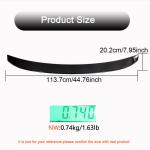 Kia Stinger 2018-2023 Rear Trunk Spoiler Carbon Fiber/FRP