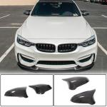 BMW F80 M3 F82 F83 M4 F87 M2C 2014-2020 Mirror Covers Pair Replacement Dry/Wet Carbon Fiber