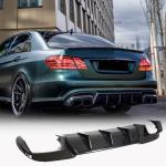 Mercedes Benz W212 E63 AMG Facelift 2013-2016 Carbon Fiber Rear Bumper Diffuser