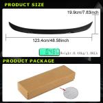 BMW 3 Series F30 F35 2012-2019 Rear Trunk Spoiler Dry Carbon Fiber