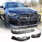 BMW 2 Series G42 220i 230i M Sport M240i xDrive Coupe 2022UP Front Bumper Lip Carbon Fiber