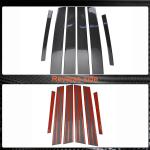 Alfa Romeo Stelvio SUV 2017-2026 Window BC-Pillar Cover Trims Carbon Fiber