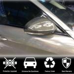 Alfa Romeo Giulia 952 2015-2020 Mirror Covers Add-on Style Dry Carbon Fiber