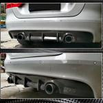 Jaguar XE X760 Sedan 2015-2019 Rear Bumper Diffuser Carbon Fiber