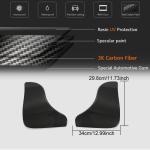Tesla Model Y 2020-2022 Rear Bumper Splitters Dry Carbon Fiber