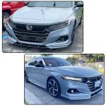 Front Bumper Lip Splitter for Honda Accord 2021-2022 Sonic Grey | Front Lip Splitter Air Dam Bumper Protection Spoiler Splitter 3PCS