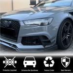 Audi RS6 RS7 C7 Carbon Fiber Front Bumper Air Vent Canard Aero Flicks