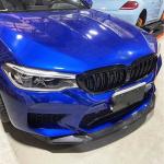 BMW 5 Series F90 M5 Pre-LCI 2018-2020 Front Bumper Lip Carbon Fiber