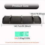Porsche Macan 2022UP Rear Bumper Diffuser Carbon Fiber