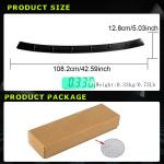 Honda Civic TYPE R Hatchback 4-Door 2023+ Rear Roof Spoiler Carbon Fiber