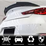 Infiniti Q60 Q60S 2017-2022 Rear Trunk Spoiler Carbon Fiber