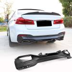 BMW 5 Series G30 530i 530e 540i M Sport M550i 2017-2020 Rear Bumper Diffuser Carbon Fiber/FRP