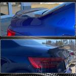Audi A4 Sline S4 B9 B9.5 Sedan 2017-2023 Rear Trunk Spoiler Carbon Fiber