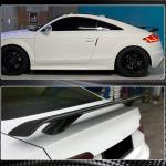 Audi A5 B8 A6 C6 A7 S7 RS7 TT MK2 8J TTS 2008-2011 Rear Trunk Spoiler Carbon Fiber