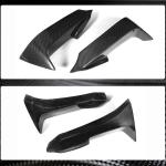 BMW 6 Series F06 F12 F13 640i 650i M Sport 2013-2018 Front Bumper Splitters Carbon Fiber