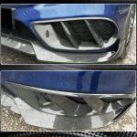 Mercedes Benz W205 C205 A205 Sport C43 AMG 2015-2019 Fog Light Covers Carbon Fiber/FRP