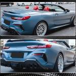 BMW 8 Series G14 G15 G16 M850i 2018-2021 Rear Bumper Vents Dry Carbon Fiber