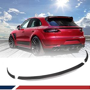 Macan Carbon Fiber Rear Trunk Middle Spoiler for Porsche 2014-2017