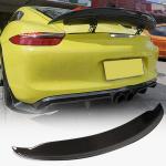 Porsche 981 Boxster Cayman 13-16 Rear Trunk Spoiler Carbon Fiber