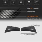 Mercedes Benz W205 C205 A205 Sport C43 AMG Facelift 2019-2021 Side Fender Covers Carbon Fiber